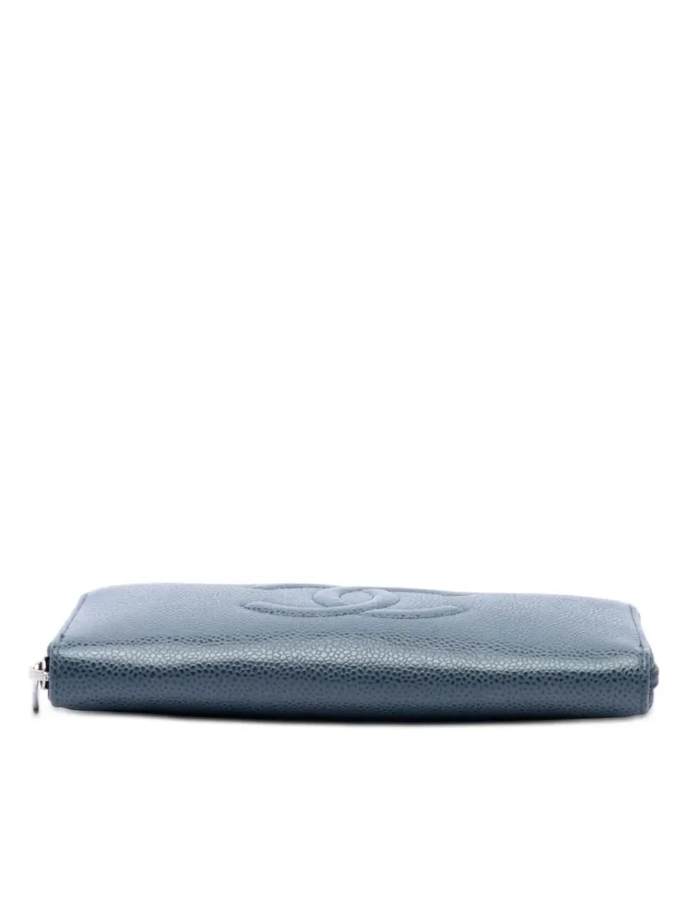 Chanel Cc Caviar Zip Around Long Wallet #320457C60B